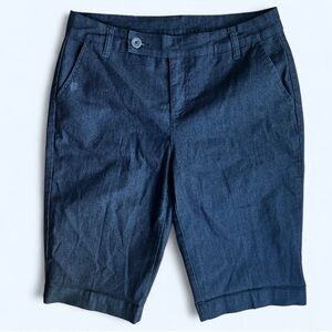 Style & Co Women’s Black Preppy Casual Summer Denim Jean High Waisted Shorts 8